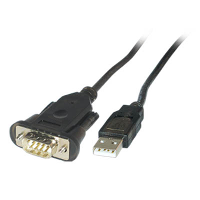 CABLE-146/2 USB-RS232 CONVERTER 2m Καλώδιο σειριακό USB Α αρσ. - DB 9pin αρσ., 2.0