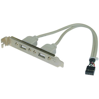 CMP-USB SLOT USB2.0 SLOT CABLE PCI slot με 2 θύρες USB 2.0.