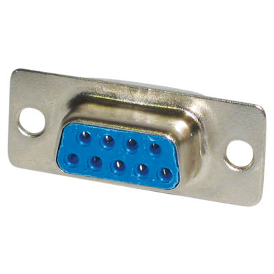 DSC-109 9 PINS SOCKET D-Connector plugs with solder bucket termination. Chassis mounting or free hanging.