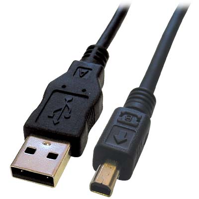 CABLE-163/1.8M USB A HIGH SPEED/MINI USB 4 PINS Καλώδιο USB A αρσ. - USB mini B 4 pin, 2.0