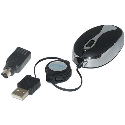 CMP-MOUSE 100 MINI OPTICAL USB ΚΑΙ PS/2 Μίνι οπτικό ενσύρματο ποντίκι με scroll