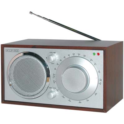 HAV-TR 10 TABLE RADIO BROWN Φορητό ρετρό ραδιόφωνο