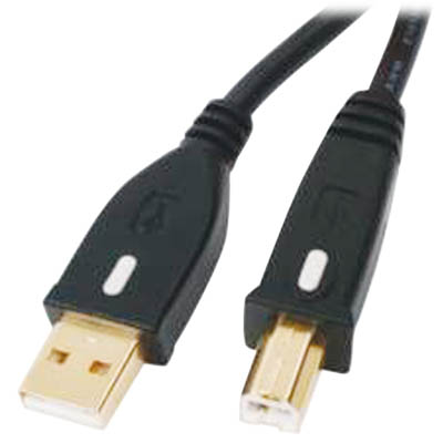 HQCC-141HS USB 2.0 AM-BM CABLE 1.8m Καλώδιο HQ USB Α αρσ. - USB B αρσ., 2.0