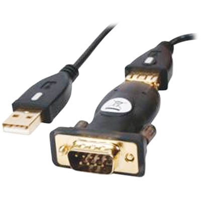 HQCC-146 USB2.0-RS232 CABLE 1.8m Καλώδιο HQ σειριακό USB A αρσ .- DB 9pin αρσ., 2.0