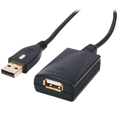 HQCC-147HS USB2.0 ACTIVE EXT.CABLE Καλώδιο HQ active USB A αρσ. - USB A θηλ., 2.0