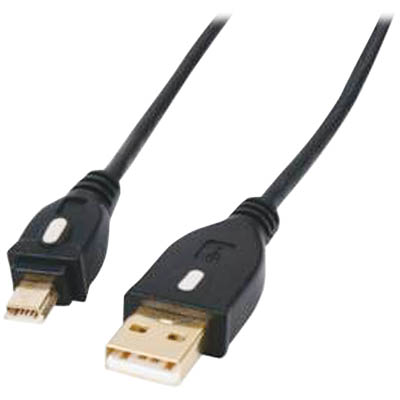 HQCC-161 USB2.0 AM-MINI 5P 1.8m Καλώδιο HQ USB A αρσ. - USB mini 5pin αρσ., 2.0