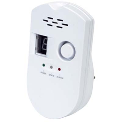 EL-GD10 GAS DETECTOR 230VAC Ανιχνευτής αερίου 230 V για την μέγιστη ασφάλεια σας μέσα στο σπίτι. Όταν η συγκέντρωση αερίου φθάσει σε ένα ορισμένο επίπεδο ο ανιχνευτής παρέχει ένα ευδιάκριτο και ακουστικό σήμα.