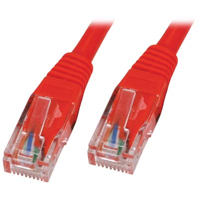 UTP-0008-10RE CAT 5E CABLE RED 50156 Καλώδιο UTP CAΤe,patch,κόκκινο χρώμα