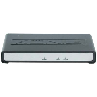 KN-HDMI CON 30 DVI TO HDMI CONVERTER Μετατροπέας σήματος DVI σε HDMI. Συνδέστε εύκολα μια συσκευή με σήμα DVI σε μία τηλεόραση LCD με έισοδο HDMI. Το σήμα ήχου μπορεί να συνδεθεί στην είσοδο coaxial.