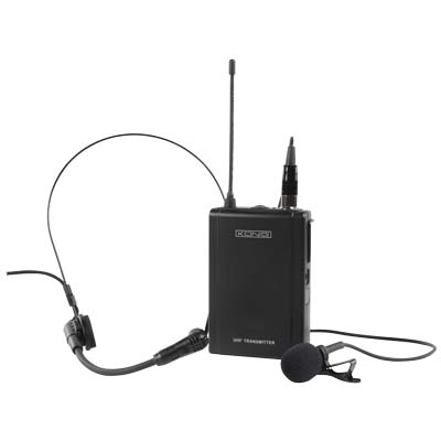 KN-MICW 450 WIRELESS BODYPACK FOR MICW440 Επαγγελματικό μικρόφωνο, με ακουστικά και καλώδιο οργάνων μουσικής για χρήση με το KN-MICW440.