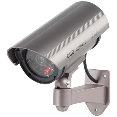 SEC-DUMMY CAM 30 OUTDOOR CCTV DUMMY CAMERA Ομοίωμα κάμερας Security για εξωτερικό χώρο με ομοίωμα IR LED.