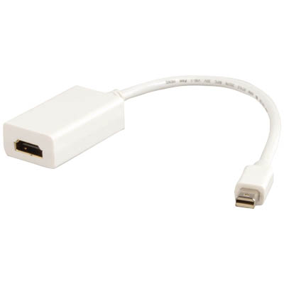 CABLE-1107-0.2 MINI DP TO HDMI ADAPTER Αντάπτορας mini DisplayPort - HDMI θηλ.