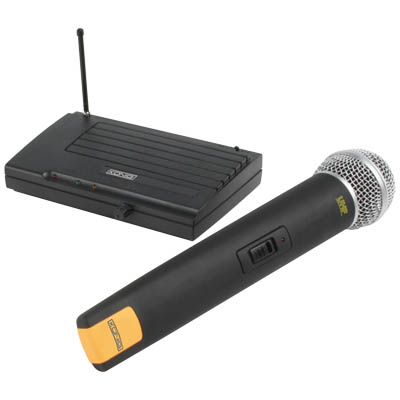 KN-MICW 511 WIRELESS 1 CHANNEL MICROPHONE SYSTEM Ασύρματο μικρόφωνο με 1 κανάλι για ημι-επαγγελματική χρήση.