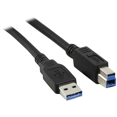 CABLE-1130-1.8 USB 3.0 CABLE A MALE - B MALE 1.8M Καλώδιο USB 3.0 Α αρσ - USB 3.0 Β αρσ. 1.8m