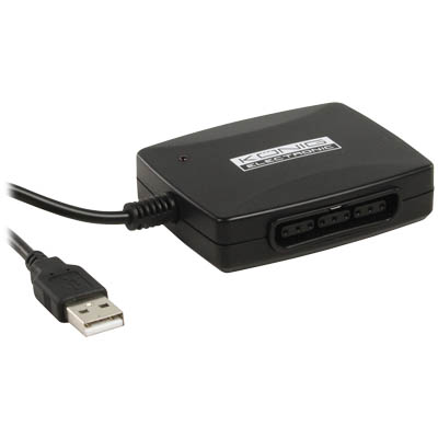 GAMPS2-USB CON 2 KONIG PS2/PS1 TO USB CONVERTOR Μετατροπέας PS2/PS1 σε USB.