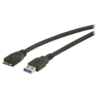 CABLE-1132-3 ΚΑΛΩΔΙΟ USB 3.0 A ΑΡΣ - MICRO B ΑΡΣ Καλώδιο USB 3.0, USB A αρσ. - USB B micro αρσ., στα 3m