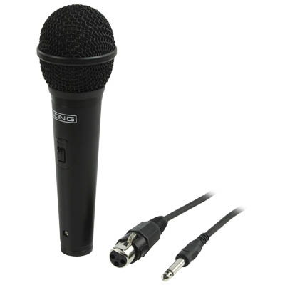 KN-MIC 25 KONIG DYNAMIC MICROPHONE Δυναμικό μικρόφωνο με εξαιρετική ποιότητα ήχου, σύνδεση XLR και ανθεκτικό μεταλλικό περίβλημα.