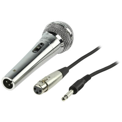KN-MIC 45 KONIG DYNAMIC MICROPHONE Δυναμικό μικρόφωνο με εξαιρετική ποιότητα ήχου, σύνδεση XLR και ανθεκτικό μεταλλικό περίβλημα.