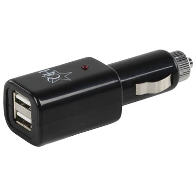 P.SUP.USB 201 DUAL USB CAR CHARGER Universal φορτιστής αυτοκινήτου με δύο θύρες USB. Ιδανικός για την τροφοδοσία 2 συσκευών USB ταυτόχρονα, όπως PDA, iPod® και MP3 players. Διαθέτει προστασία βραχυκυκλώματος και υπερφόρτωσης.