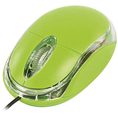 BXL-MOUSE 10 GR (GREEN) OPT.MIDI USB MOUSE Οπτικό ενσύρματο ποντίκι USB