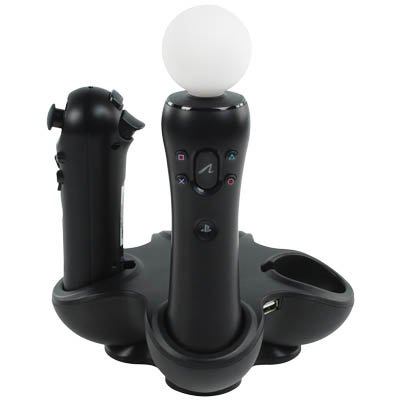 GAMMOVE-CHARG 1 KONIG QUADRUPLE CHARGER Τετραπλός φορτιστής για Playstation Move Motion χειριστήρια