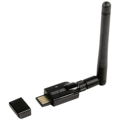 CMP-WNUSB 22 KONIG WLAN USB DONGLE 150 MBPS Ασύρματη κάρτα δικτύου USB 150 MBPS