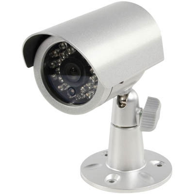 SEC-CAM 31C CAMERA WITH BRACKET AND POWER SUPPLY Εγχρωμη επαγγελματική αδιάβροχη CCTV κάμερα ασφαλείας με βάση στήριξης και τροφοδοτικό.