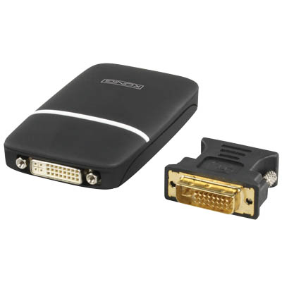 CMP-USB VGA11 KONIG USB 2.0 TO VGA/DVI ADAPTER Αντάπτορας USB 2.0 σε VGA/DVI ADAPTER (εξωτερική κάρτα γραφικών)