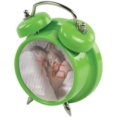 BXL-AC 40 GREEN MIRROR ALARM CLOCK Ρολόι - ξυπνητήρι ρετρό με καθρέφτη