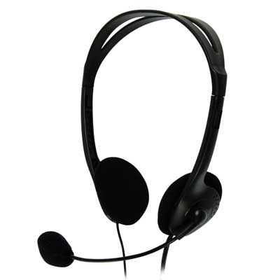 BXL-HEADSET 1 BLACK STEREO HEADSET Στερεοφωνικό headset που παρέχει πολύ καλή ποιότητα ήχου. Το στήριγμα κεφαλής είναι ρυθμιζόμενο, ώστε να ταιριάζει σε κάθε κεφάλι. Τα μαξιλαράκια αυτιών είναι μαλακά και άνετα.