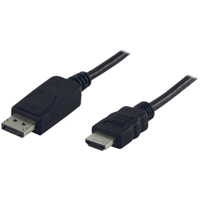 CABLE-571/3.0 DISPLAYPORT TO HDMI CABLE Καλώδιο DisplayPort αρσ. - HDMI αρσ.