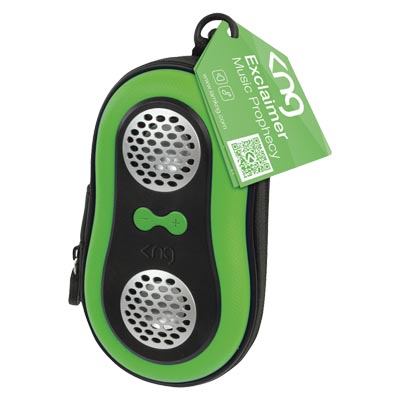 KNG-SPB 140 GREEN SPEAKERBAG Φορητό ηχείο - θήκη για φορητές συσκευές, κινητά τηλέφωνα και mp3 player