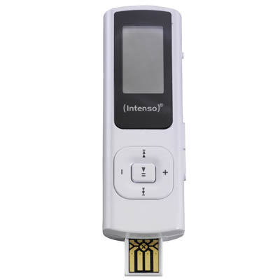 INTENSO 10936 MP3 PLAYER MUSIC TWISTER WHITE 4 GB Music Twister - MP3 Player 4GB