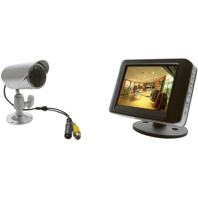 AVIDSEN 123041 ΚΙΤ ΠΑΡΑΚΟΛΟΥΘΗΣΗΣ Ενσύρματο κιτ παρακολούθησης με οθόνη 3,5" και αδιάβροχη βιντεοκάμερα με προστασία IP55
