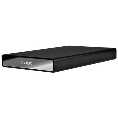 ICY BOX IB-290 STUS-B CASE 2.5" SATA HDD USB2.0+eSATA /20292 Εξωτερική θήκη από αλουμίνιο για σκληρούς δίσκους SATA 2,5''