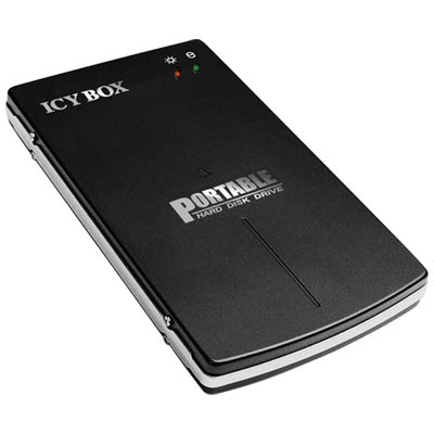 ICY BOX IB-250STU3-BH CASE 2.5" SATA HDD USB3.0 USB 3.0 θήκη για σκληρούς δίσκους SATA 2.5''