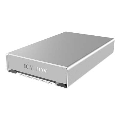 ICY BOX IB-228STUE2 CASE 2.5" SATA HDD USB2.0+1xFIREWIRE+2xFIREWIRE HOST /30228 Εξωτερική θήκη για σκληρούς δίσκους SATA 2.5"