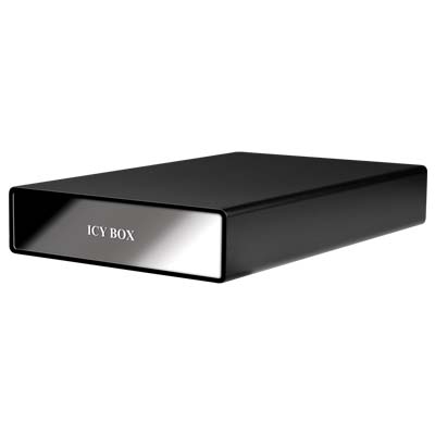 ICY BOX IB-390STUS-B CASE 3.5" SATA HDD USB2.0+eSATA /22390 Εξωτερική θήκη αλουμινίου για σκληρoύς δίσκους SATA 3.5"