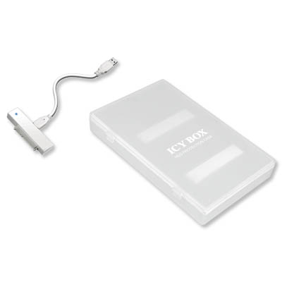 ICY BOX IB-AC603A-U3, USB 3.0 ADAPTER CABLE WITH PROTECTION 2,5" SATA /70634 USB 3.0 θήκη για 2,5" SATA HDD