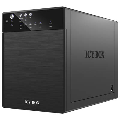 ICY BOX IB-3640SU3 EXTERNAL 4-BAYJBOD FOR 3,5" SATA /20640 Θήκη για 4 σκληρούς δίσκους 3.5'' με RAID