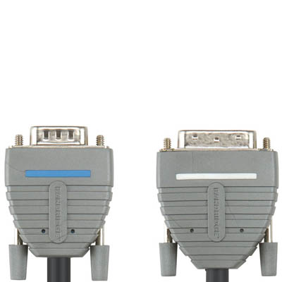 BCL1502 DVI-A M - HD15VGA M 2m Καλώδιο εικόνας Bandridge Blue line, DVI-A male - VGA male σε μήκος 2m.