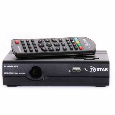 TV STAR T910 USB PVR Επίγειος ψηφιακός δέκτης τηλεόρασης standard definition