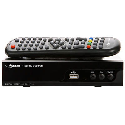 TV STAR T1020P HD USB PVR Υψηλής ευκρίνειας επίγειος ψηφιακός δέκτης HD