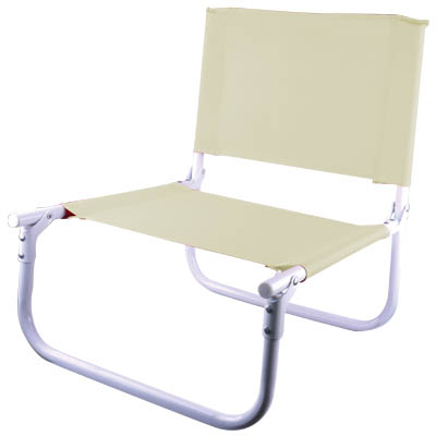 ED 29184 BEIGE CAMPING CHAIR FOLDABLE Πτυσσόμενη μεταλλική καρέκλα