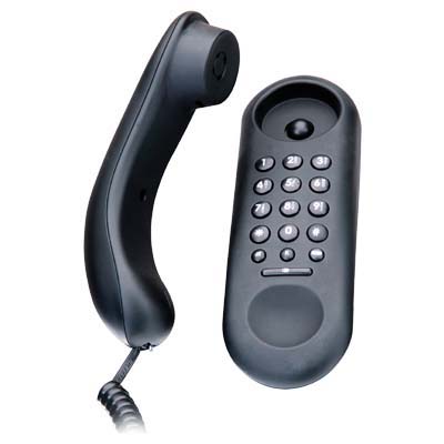 SWITEL TE 9 BLACK CORDED TELEPHONE Ενσύρματη τηλεφωνική συσκευή τύπου γόνδολας