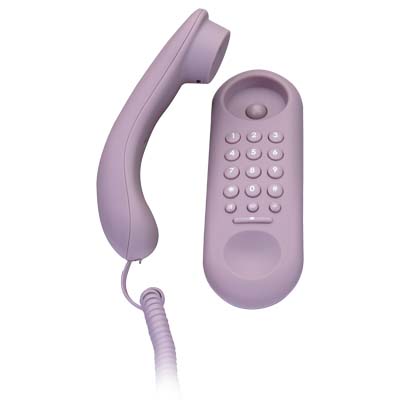 SWITEL TE 9 PURPLE CORDED TELEPHONE Ενσύρματη τηλεφωνική συσκευή τύπου γόνδολας