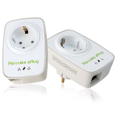 HERCULES 4790229 EPLUG NANO 200 PT DUO 6L Σετ Home plug 200Mbps