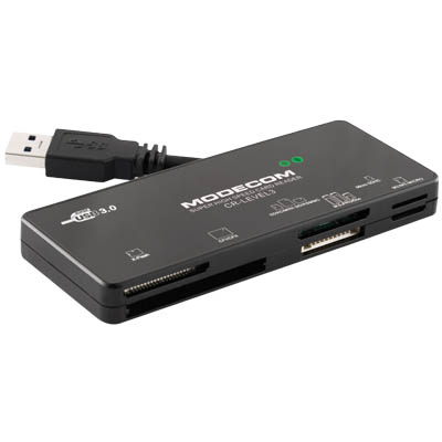 MODECOM CR-LEVEL3 EXTERNAL 3,0 USB CARD READER USB 3.0 Card Reader