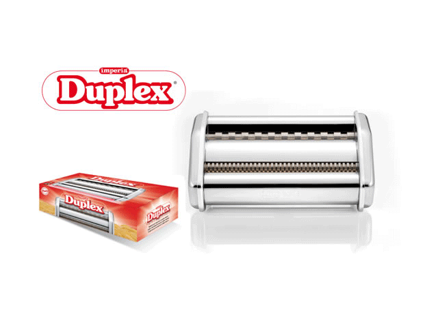 Εξάρτημα για την μηχανή παρασκευής ζυμαρικών Imperia Duplex διπλός κόπτης για λαζάνια lasagnette 12mm και spaghetti σπαγγετι 2mm