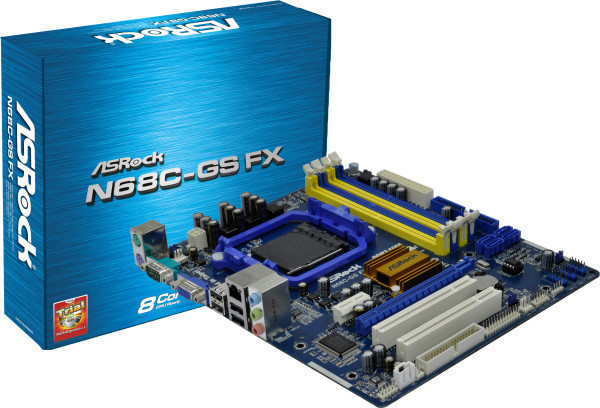 ΜΗΤΡΙΚΗ MOTHERBOARD FOR AMD ASRock N68C-GS FX